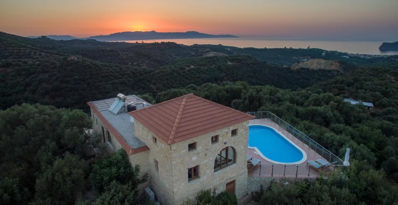Villa Kourouni Сталос Экстерьер фото